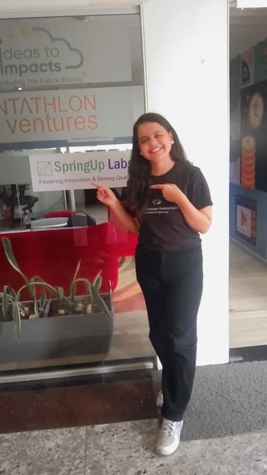 Divya at Ideas to Impact, Pune